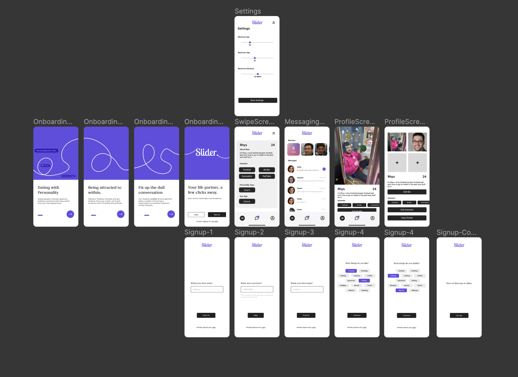 Slider Design